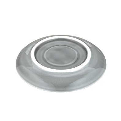 RISE BASE блюдце 120 мм серое